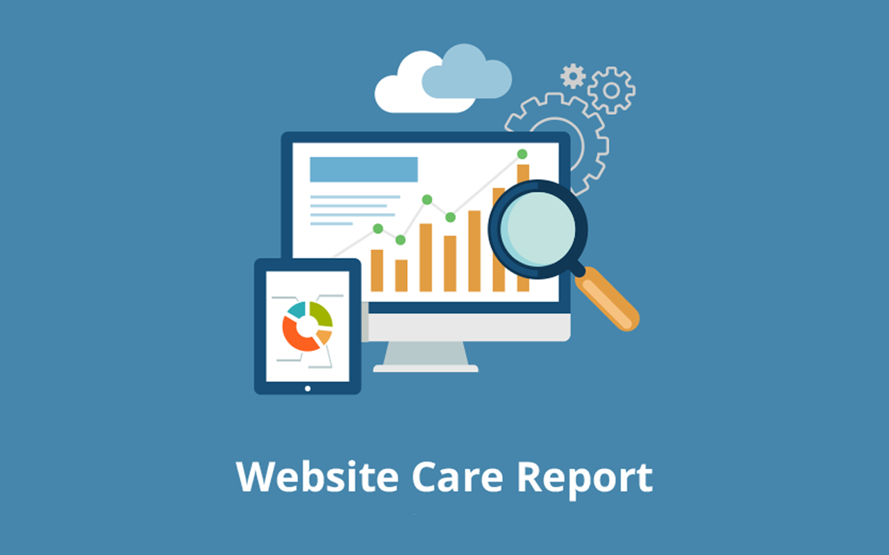 Website Care Report cover